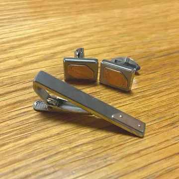 긴자 와코 커프스 링크 타이 바