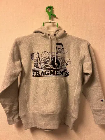 Champion Sweat Hoodie PEANUTS FRAGMENTS