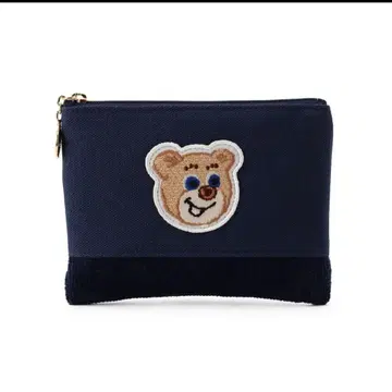 러브러리 바이 페이 올드 테디 와펜 파우치 네이비 미사용 새상품