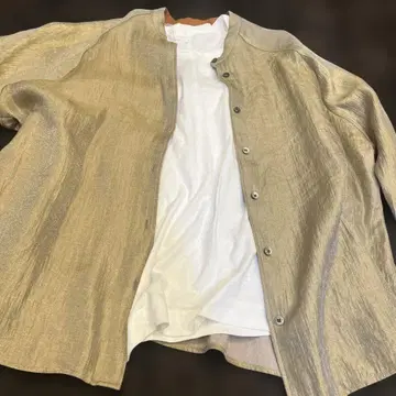 NOMBRE IMPAIRE 골드 긴팔 셔츠 댓글 없이 구매 가능