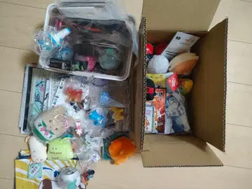 가챠가챠 봉제 인형 클리어 파일 책받침 기타 세트