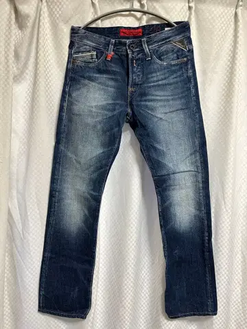 REPLAY WAITOM 데미지 가공 데님