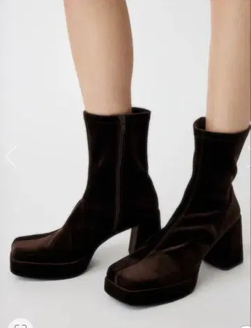 [ViVi 게재] STRETCH BLOCK HEEL 부츠