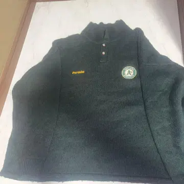 Persabi 다크 그린 스웨터 M