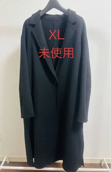 [ 미사용 ] UNIQLO 유니클로 더블 페이스 롱 코트 체스터 XL