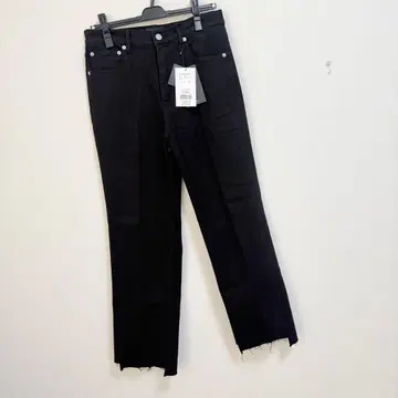 노크 하이 라이즈 스트레이트 컷오프 데님