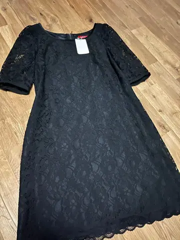 아푸와이저 리셰 레이스 블랙 파티 드레스 원피스