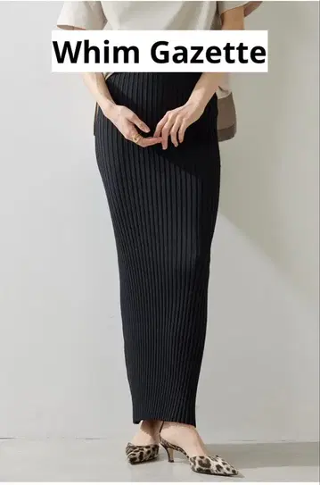 Whim Gazette 니트 핏 스커트