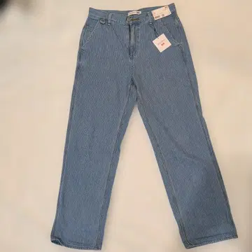 UNIQULO 유니클로 남성용 스트라이프 와이드 데님 팬츠