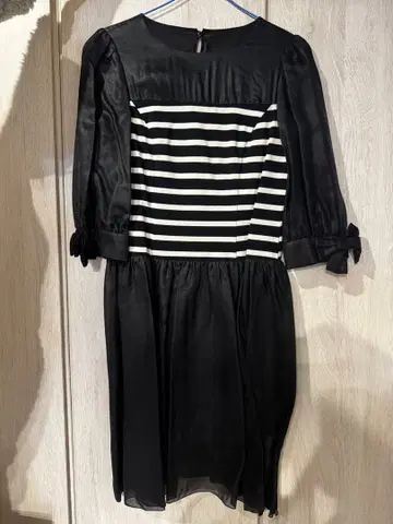 M'S GRACY 스트라이프 패턴 원피스 38