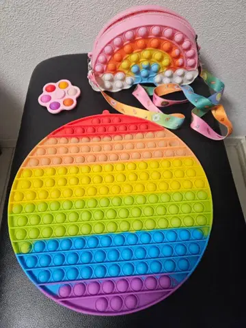 푸시팝 팝잇 핸드스피너 백