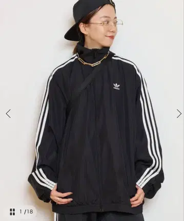 MUSE [ ADIDAS ] 오버사이즈 트랙 탑 자켓