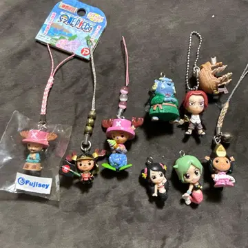 원피스 피규어형 스트랩 8개 세트