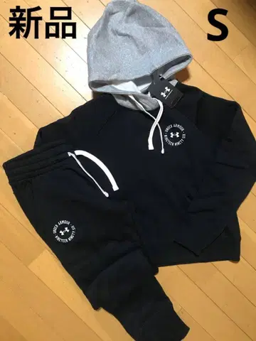 언더아머 맨투맨 상하의 세트 여성용 S 새상품 속기모