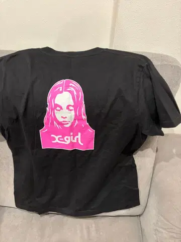 xgirl 블랙 T셔츠 M 사이즈