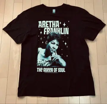 구제 의류 아레사 프랭클린 길단T셔츠 L사이즈