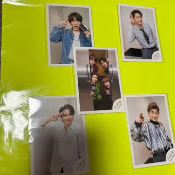 포유 미니 사진 스티커 5개 세트