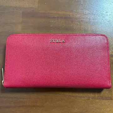 FURLA 빨간색 장지갑