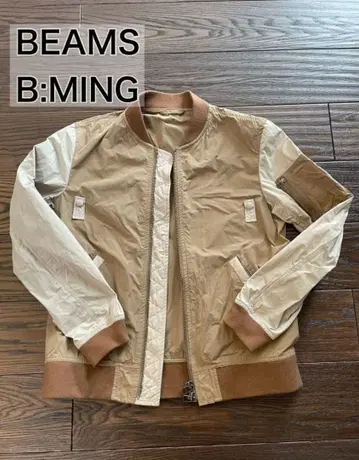 BEAMS B:ING MA-1 자켓