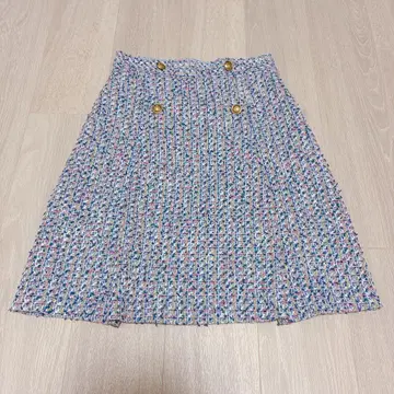 LOULOU WILLOUGHBY 트위드 스커트