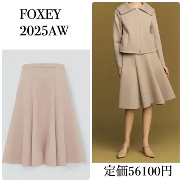 2025AW FOXEY NEW YORK 플레어 스커트 42 폭시