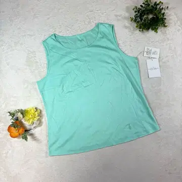 새상품급 [트루사르디] [48] 슬리브리스 티셔츠 민트 그린 무지