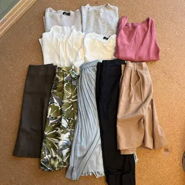 여성용 봄~가을 오피스 코디 묶음 판매 심플 코디 10점