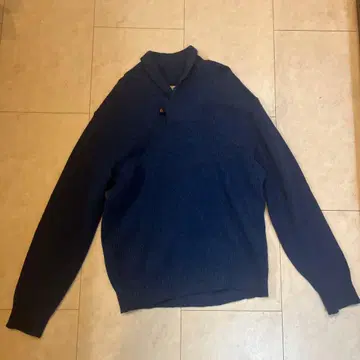 L.L.Bean 싸개 버튼 울 니트