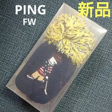 새상품 PING 꽁지 모자 니트 헤드커버 페어웨이 우드용