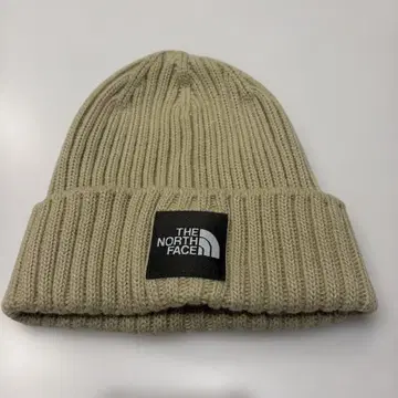 새상품급 당일 발송 THE NORTH FACE 베이지 니트 모자