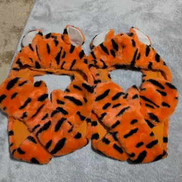 디즈니 티거 팬 캡 머플러