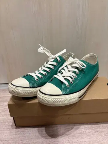 [컨디션 최상] 컨버스 올스타 U.S. 오리지네이터 그린 27cm