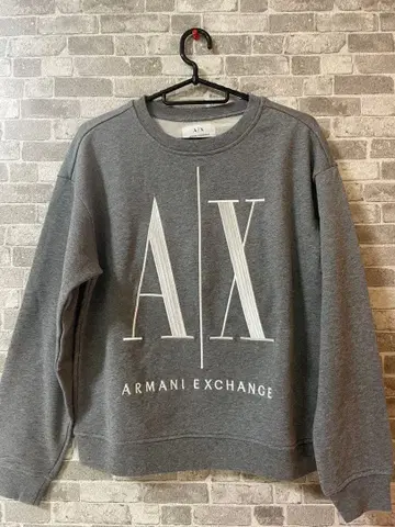 새상품 아르마니 익스체인지 그레이 맨투맨