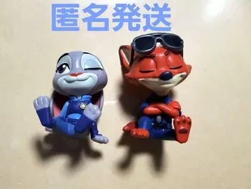 [ 익명 ] 주토피아2 가챠가챠 어깨 쿵 피규어 닉 주디