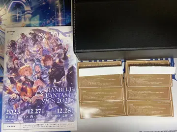 그랑블루 페스티벌 2025 리얼 가챠 6장 리플렛