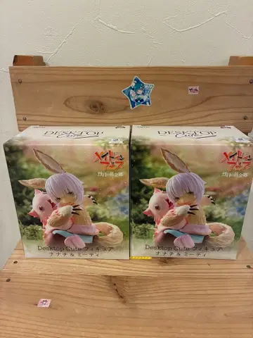Desktop Cute 피규어 나나치 & 미티 2개 세트 미개봉 새상품