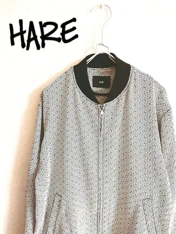 D221168 HARE 올 패턴 블루종