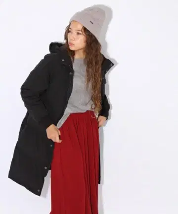 니코앤드 에어컨 네이비 솜 필드 코트 [ M ] 블랙