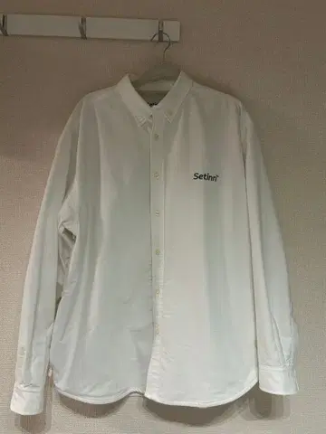 Setinn 화이트 긴팔 셔츠 L