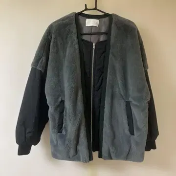 오샤레 워커 누아르 블루종 그레이 블랙