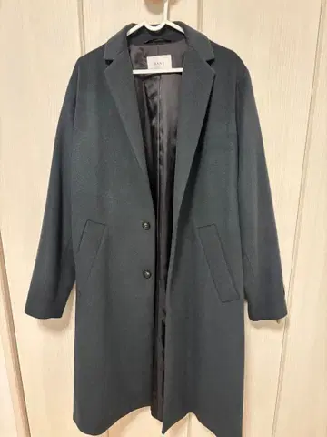 RAXA 롱 코트 다크 그린 가을/겨울