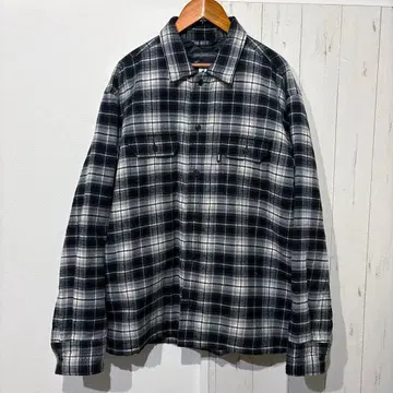 배송비 포함! FTC 안감 퀼팅 플란넬 셔츠 사이즈 M