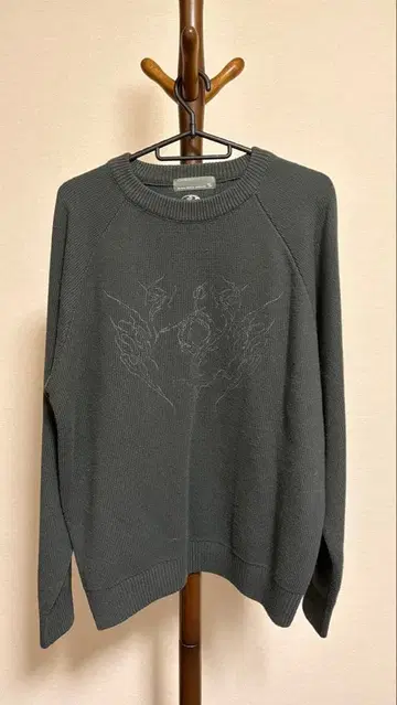 [ SANSANGEAR ] 23FW PYRO KNIT :CHARCOAL