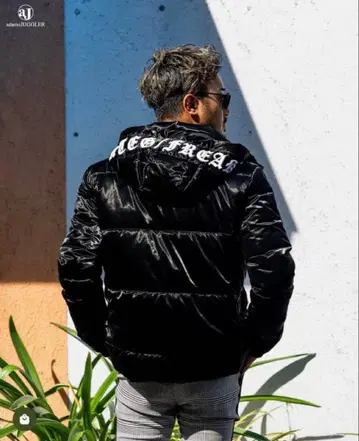 RT EG 블랙 다운 자켓 M