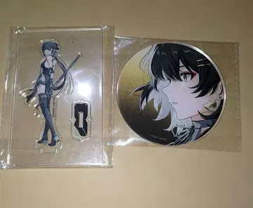 명조 빌레뱅 팝업 표백자 아크릴 스탠드 코스터 여자만