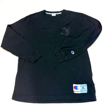 champion 롱 T셔츠 XL 블랙