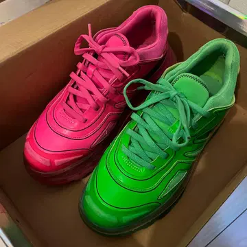 Shoes53045 바이컬러 신발 43