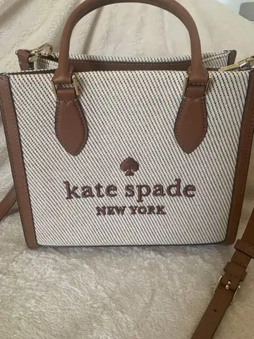케이트 스페이드 엘리 캔버스 스몰 토트