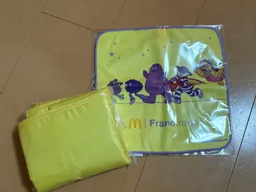 맥도날드 보냉 백과 핸드 타월 옐로우 컬러