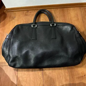 aniary 아니아리 블랙 가죽 비즈니스 백 카모플라쥬 내부